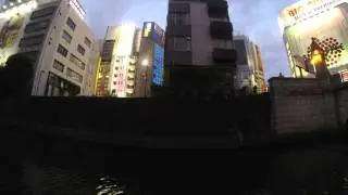 boat tour in Tokyo (Time Lapse)