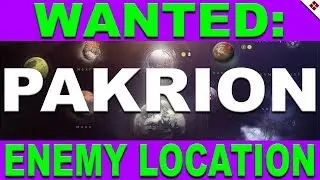 Destiny 2 Wanted Pakrion Enemy Location and Walkthrough