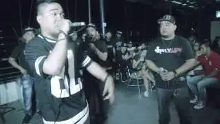 Bahay Katay - Flict-G Vs Stubborn - Rap Battle @ Giniling Festival Pt. 2