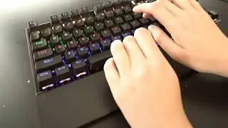 I Bought A Colorful Keyboard From Wish!!! | Wish Tiktok Reviews