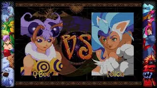 CAPCOM FIGHTING COLLECTION Q-Bee Vs Felica