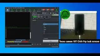 Tecno Camon 18T ch6h Frp lock remove by Hydra Tool