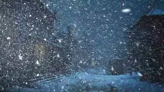 Freezing Snowstorm Sounds for Sleeping┇Heavy Blasts of Blizzard Gusts & Frosty Wind Ambience