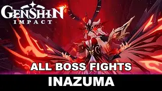 Genshin Impact: All Inazuma Boss Fights Compilation