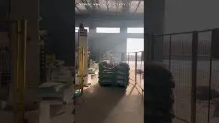 Efficient Feed Bag Palletizing Robot | Save Labor & Time #roboticpalletizer