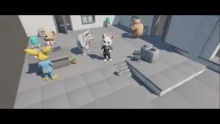 Office Animals 3d Animated Characters