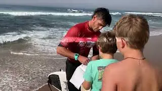 Ballito Pro! Surf comp (ft.Kade Matson) signatures.