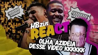 HBzin REACT - batalha de rima.. MAS SEM AS RIMAS KKKK | Expressodarima