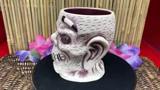 Trader Sam&rsquo;s Enchanted Tiki Bar Shrunken Zombie Head Tiki Mug 4th Edition