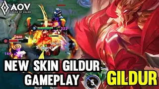 AOV : NEW SKIN GILDUR GAMEPLAY - ARENA OF VALOR LIÊNQUÂNMOBILE ROV COT 傳說對決