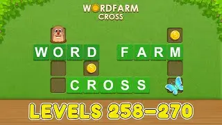 Word Farm Cross Levels 258 - 270 Answers