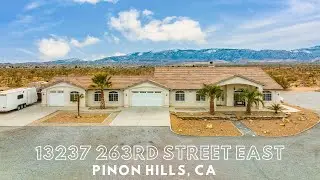 Pinon Hills Ca Desert Oasis on 9+ Acres!