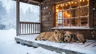 This Lion Cub Was Slipping Away—Until a Deaf Puppy Changed His Will to Live