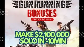 GTA ONLINE: MAKE $2,100,000 SOLO IN -10MIN ! 🔥 Bunker Sales 2X Money Event! 4K PC NOT GLITCHS