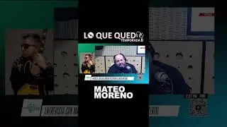 Mateo Moreno y la construcci&oacute;n de su nuevo disco.