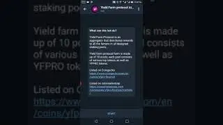 Yield farm protocol Airdrop value $12 listed on coinmarketcap exchange