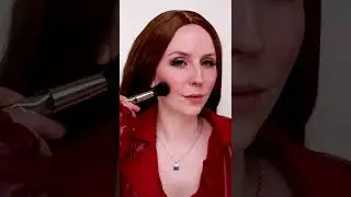 WandaVision x Ulta collab makeup tutorial 50s red lip Marvel Wanda Maximoff Elizabeth Olsen