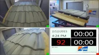 Haag's Wind Simulator: Testing Tile Battens
