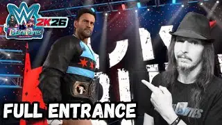 They Nailed It&hellip; CM Punk&rsquo;s FULL Entrance in WWE 2K26