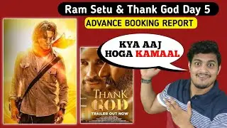 Ram Setu Day 5 Advance Booking Report || Thank God Day 5 Advance Booking Report #ramsetu