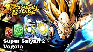 Dragon Ball Legends Concept - SPARKING SSJ2 Vegeta (Angel)