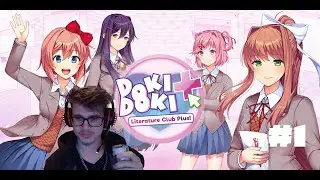 DOKI DOKI LITERATURE CLUB PLUS! 💘 #1: Wilkommen im Literaturclub (Ist btw. ein Horrorspiel)