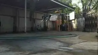 TREX600N  VS OS52FS +Lowcost fuel ( 0% nitro ,0% synthetic )