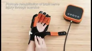 Robotic Hand Fingers Functioning Rehabilitation Training Gloves Paralyzed Stroked Physiotherapy NIW