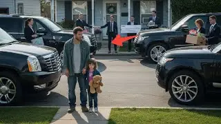 Poor single dad gave a stranger his last $18 – Next day, 5 SUVs surrounded his house...