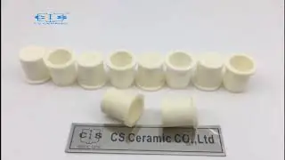 Alumina Ceramic Flanged Bushings