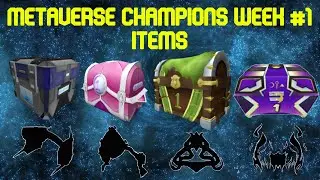 Metaverse Champions Week 1 Crate Items Are Out Now (Roblox) [Mini Review & Items]