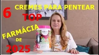 OS MELHORES CREMES PARA PENTEAR DE FARM&Aacute;CIA #produtosbaratos #cremedepentear #cabelos #ressecados