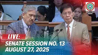 LIVE: Senate Session No. 13 | August 27, 2025 | ABS-CBN News