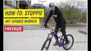 MTB-Fahrtechnik: der Stoppie mit Fabio Wibmer
