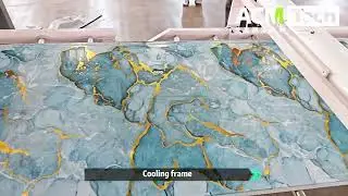 PVC Artificial Marble Board Production Line / Extrusion Line, Artificial Marble Stone Making Machine