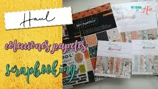HAUL COMPRAS SCRAPBOOK | MI TIENDA DE ARTE | UP AND SCRAP | 2019