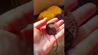 The Cutest Crochet Sunflower | Finished Object Showcase🌻