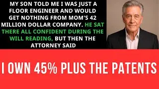My Son Said I Was JUST A Factory Worker At My Late Wife's $42M Will Reading, But The Attorney Smi...