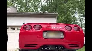 C5 Corvette completely stock with an exhaust bypass mod.