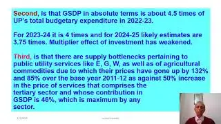 One Trillion Dollar Goal about UP's Economy and Certain Stylized Facts