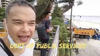 Manila Baywalk Dolomite Beach |garbage clean up after days of rain