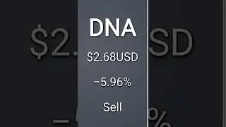 Stock Update for DNA on Monday, 14 November #DNA #stocktrading #stocktok #stockmarket