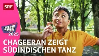 #SayHi 2025: Chageeran tanzt Bharatanatyam im #SayHi-Musikvideo 🕺🏽✨ | Making-of | SRF Kids
