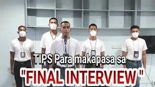 PNP Recruitment: TIPS para makapasa sa FINAL INTERVIEW