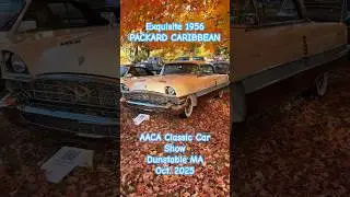 RARE 1956 PACKARD CARIBBEAN HARDTOP! @ AACA CLASSIC CAR SHOW in Dunstable, MA, Oct. 2025