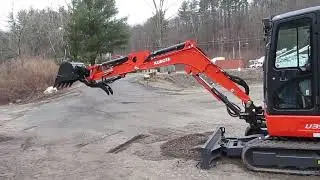 FOR SALE 2021 KUBOTA U35-4 THUMB AND ANGLE BLADE $54,995.00