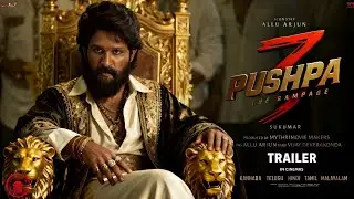 PUSHPA 3: THE RAMPAGE - First Look Trailer | AI Concept | Allu Arjun | Prime News