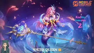 Kadita Tsunami Time 🌊😂 | Mobile Legends Gameplay 2
