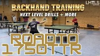 ROAD TO 1750TTR Episode 54 - Next Backhand Session In The Books