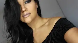 Simple Black Smokey Eye + Grey Lips | Limecrime Cashmere Dupe!